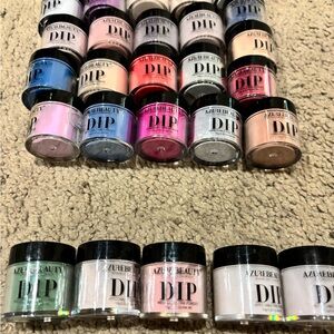 Azure Beauty Dip Nail‎ Powder Set set of 25! DIY Nails Beauty Nail Polish
